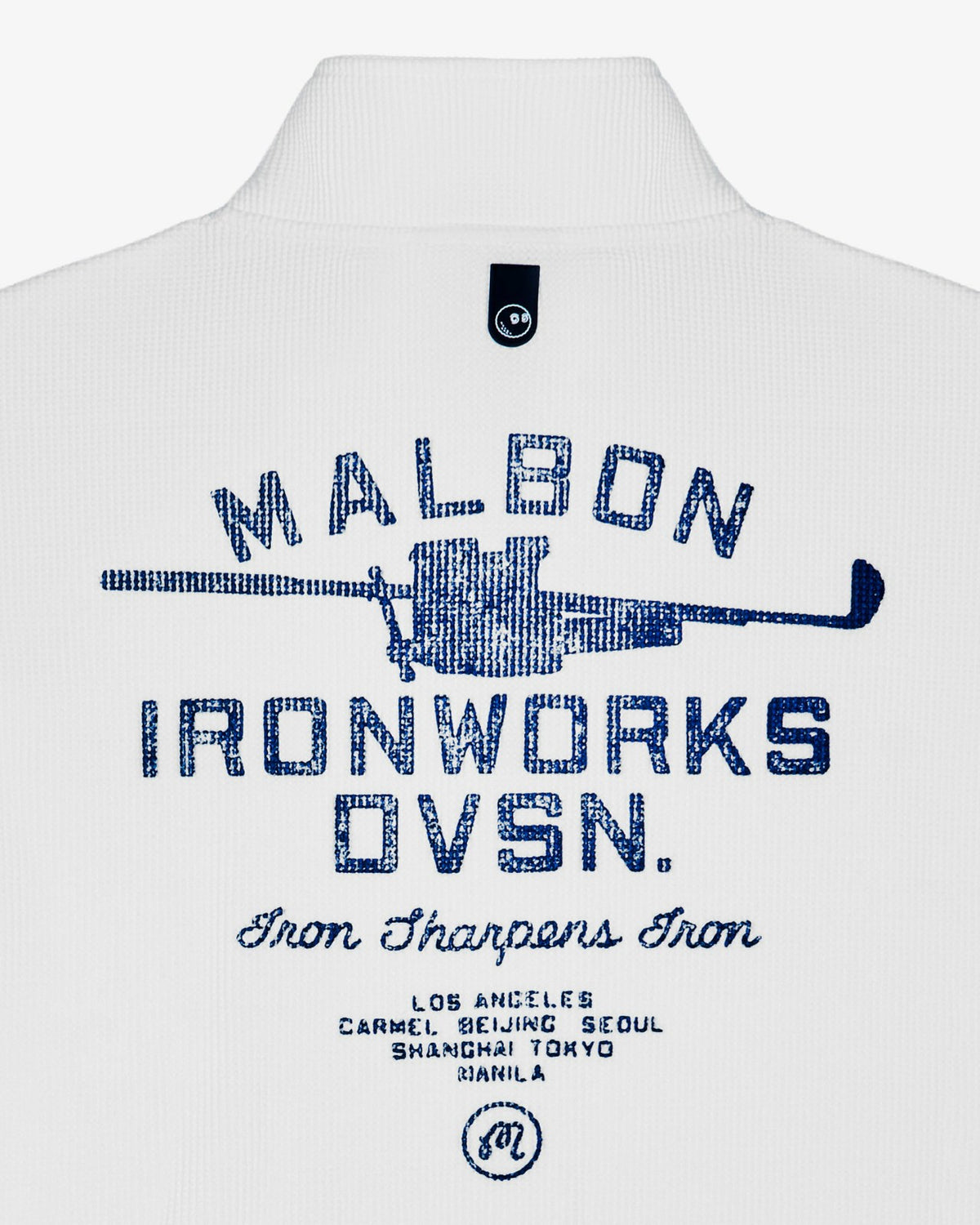 Flyer Ironworks Mid Layer - White Malbon Men