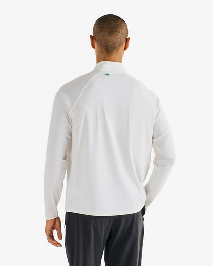 Performance Raglan Quarter Zip - White Malbon Men