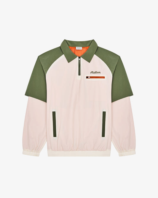 Marina Windshirt - Cream / Olivine Malbon Men
