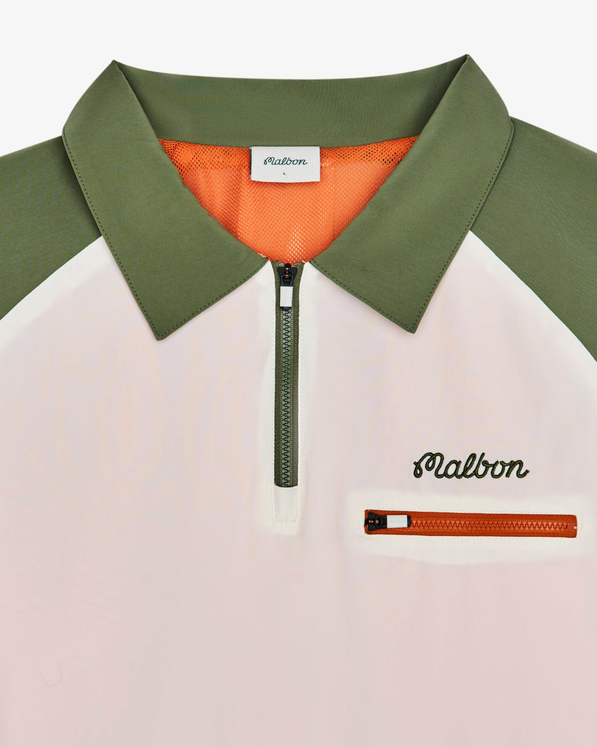 Marina Windshirt - Cream / Olivine Malbon Men