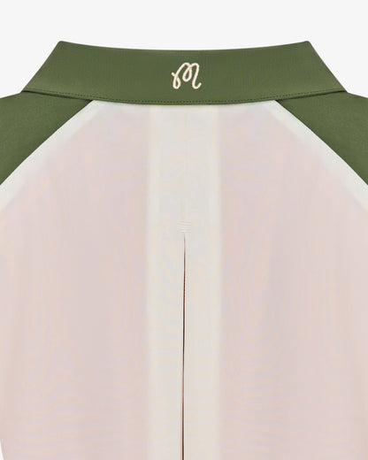 Marina Windshirt - Cream / Olivine Malbon Men