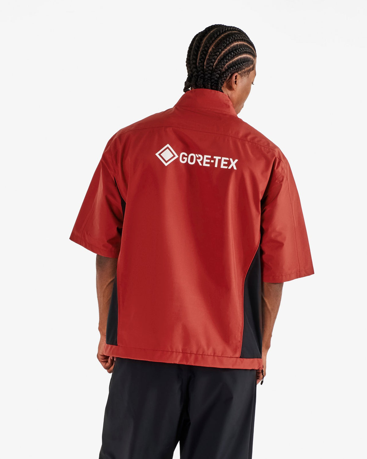 Gore-Tex Links Windshirt - Brick Red Malbon Men