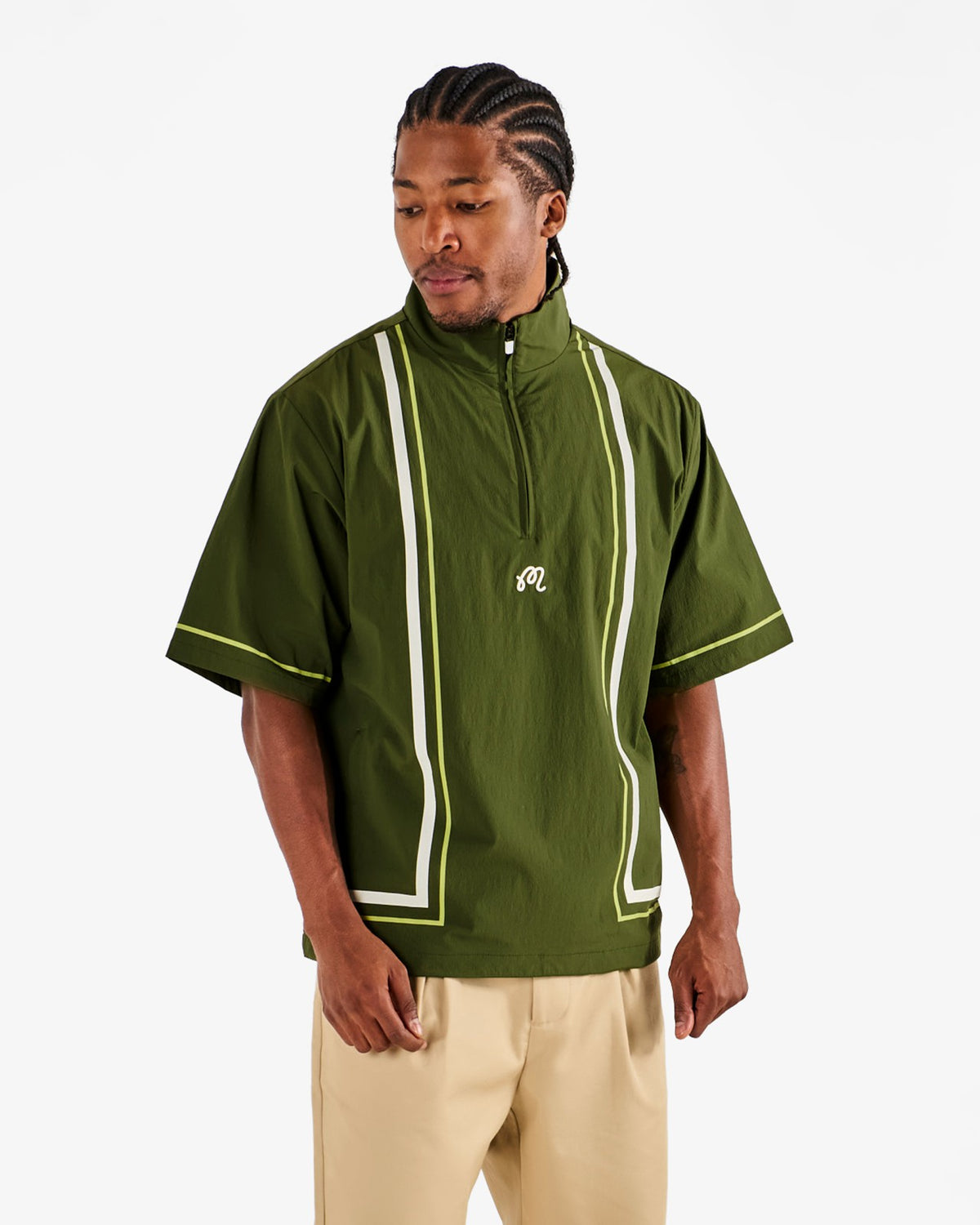 Playa Windshirt - Chive Malbon Men