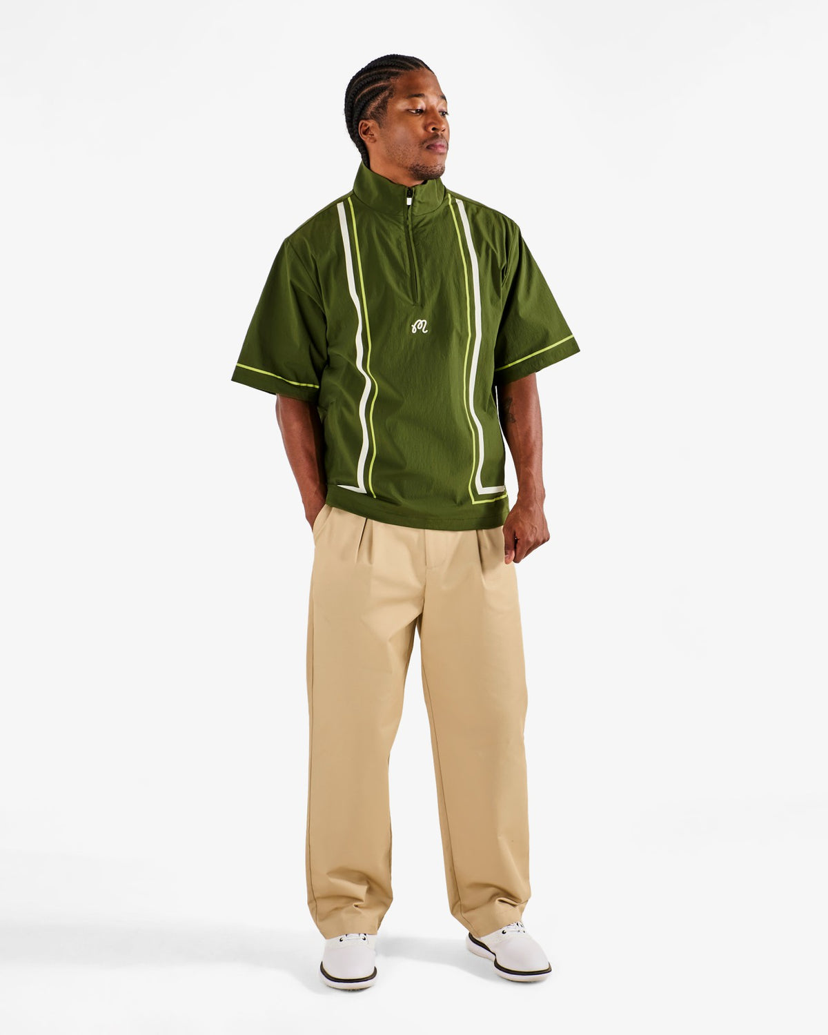 Playa Windshirt - Chive Malbon Men