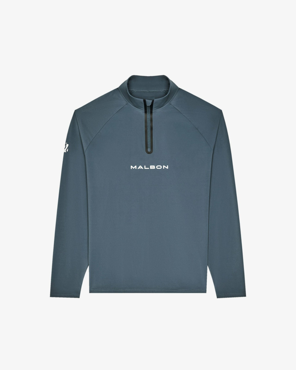 Performance Raglan Quarter Zip - Dark Slate Malbon Men