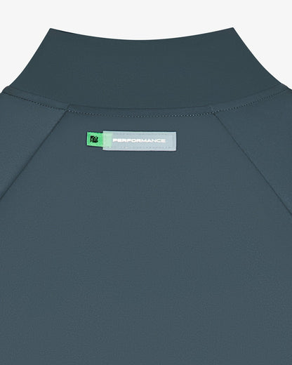Performance Raglan Quarter Zip - Dark Slate Malbon Men