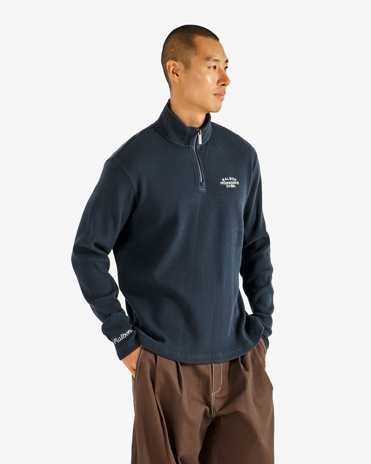 Flyer Ironworks Mid Layer - Blueberry Malbon Men