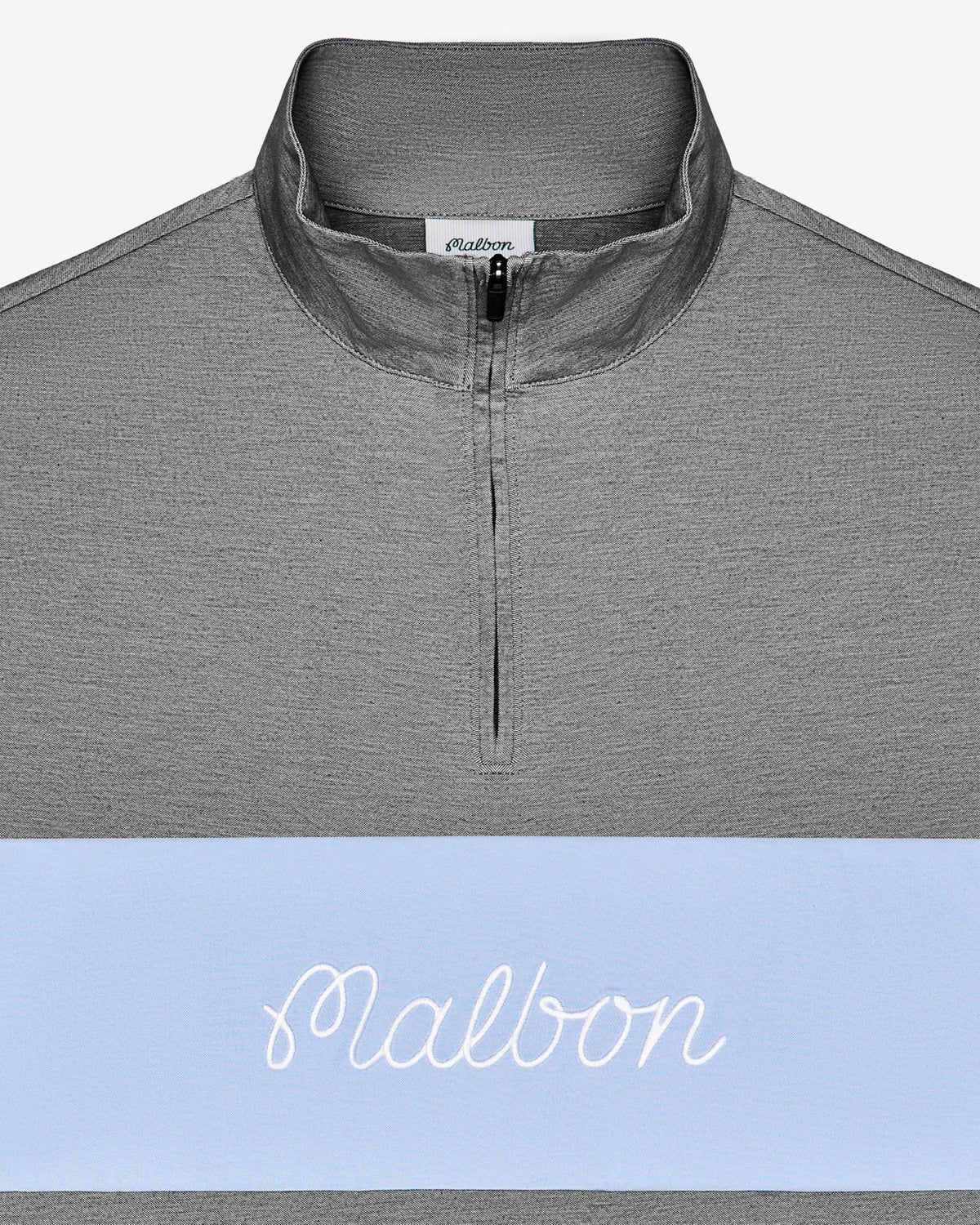 Horizon Pullover - Black Chambray Malbon Men