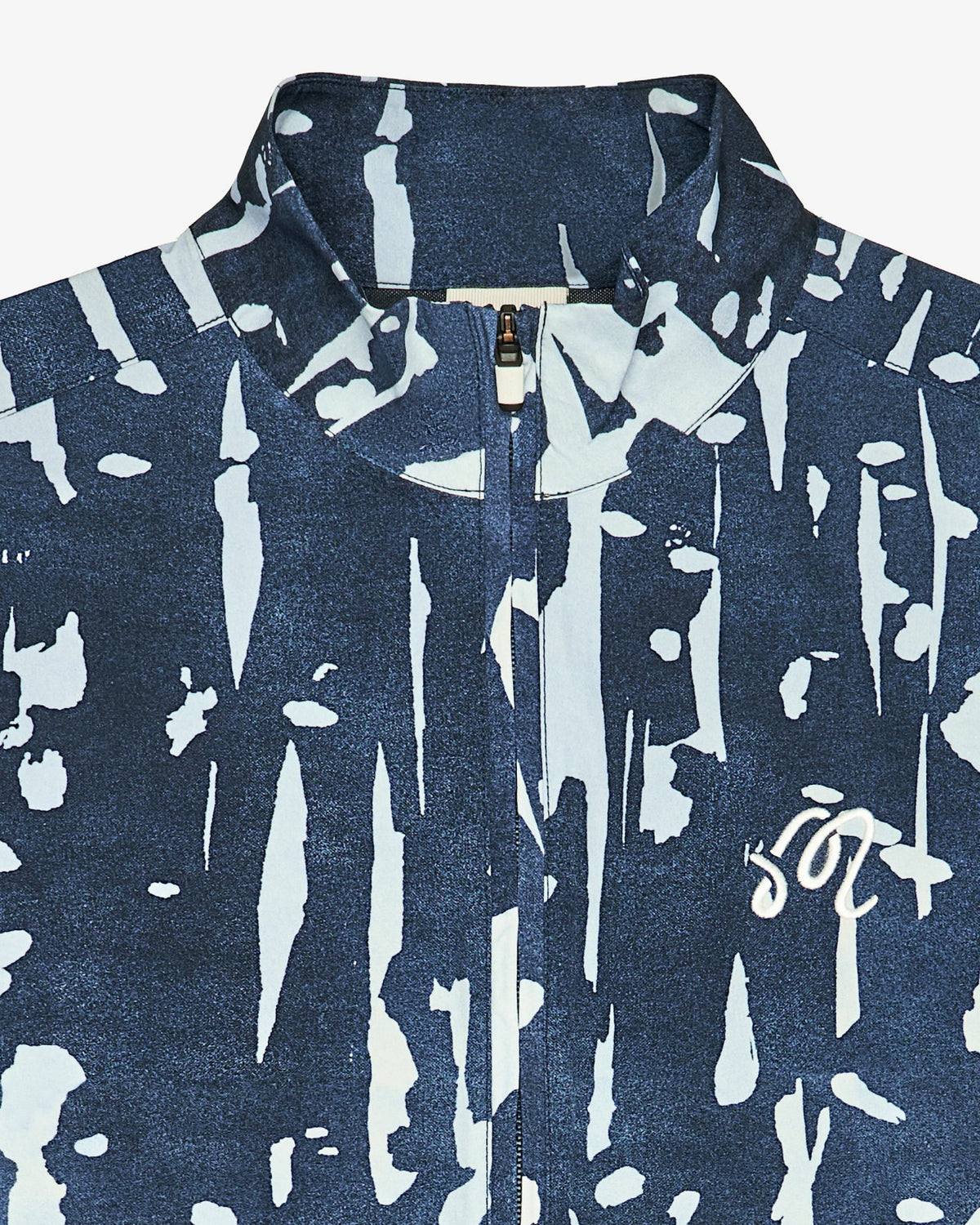 Pine Inkwash Windshirt - Navy Inkwash Malbon Men