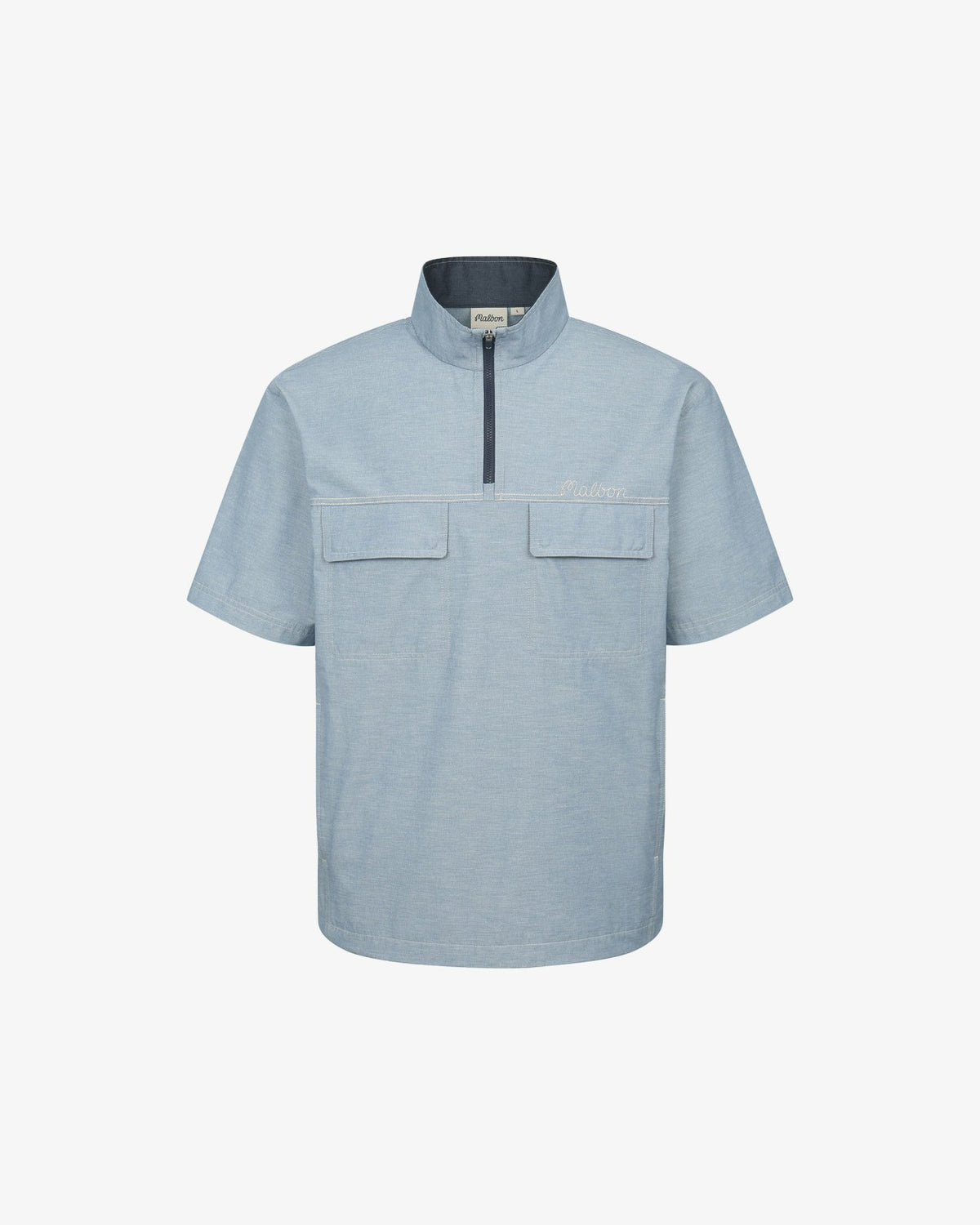 Studio Seoul Stitch-Point Windshirt - Sky Blue Malbon Men