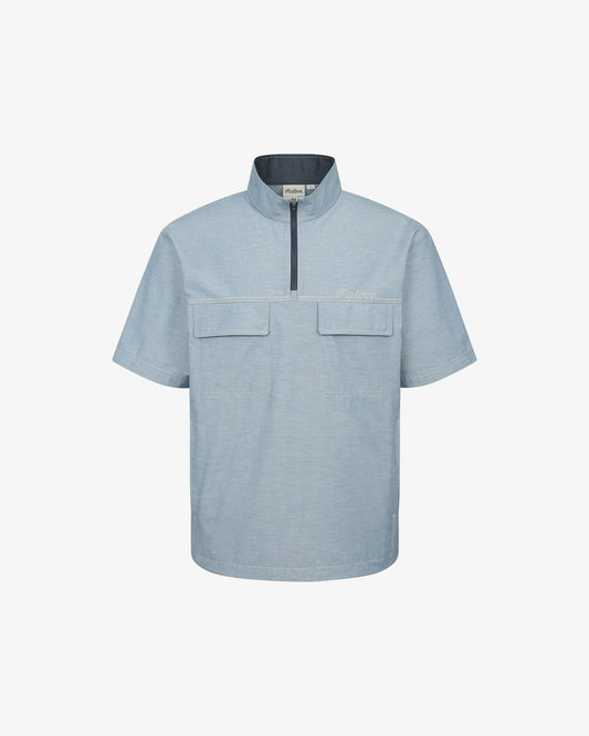 Studio Seoul Stitch-Point Windshirt - Sky Blue Malbon Men