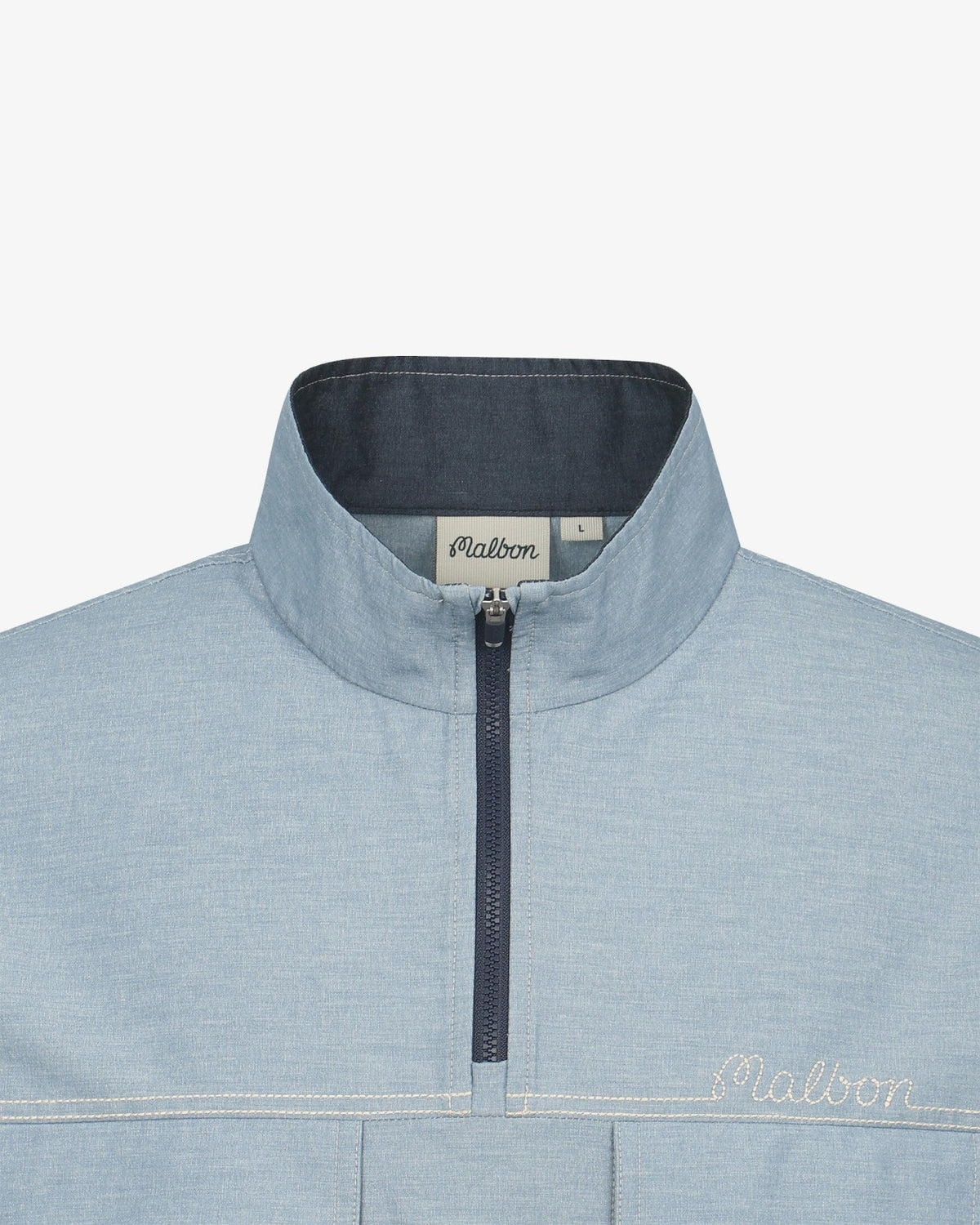Studio Seoul Stitch-Point Windshirt - Sky Blue Malbon Men