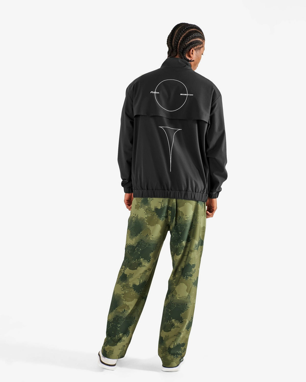 Arsham Stealth Quarter Zip - Black Malbon Men