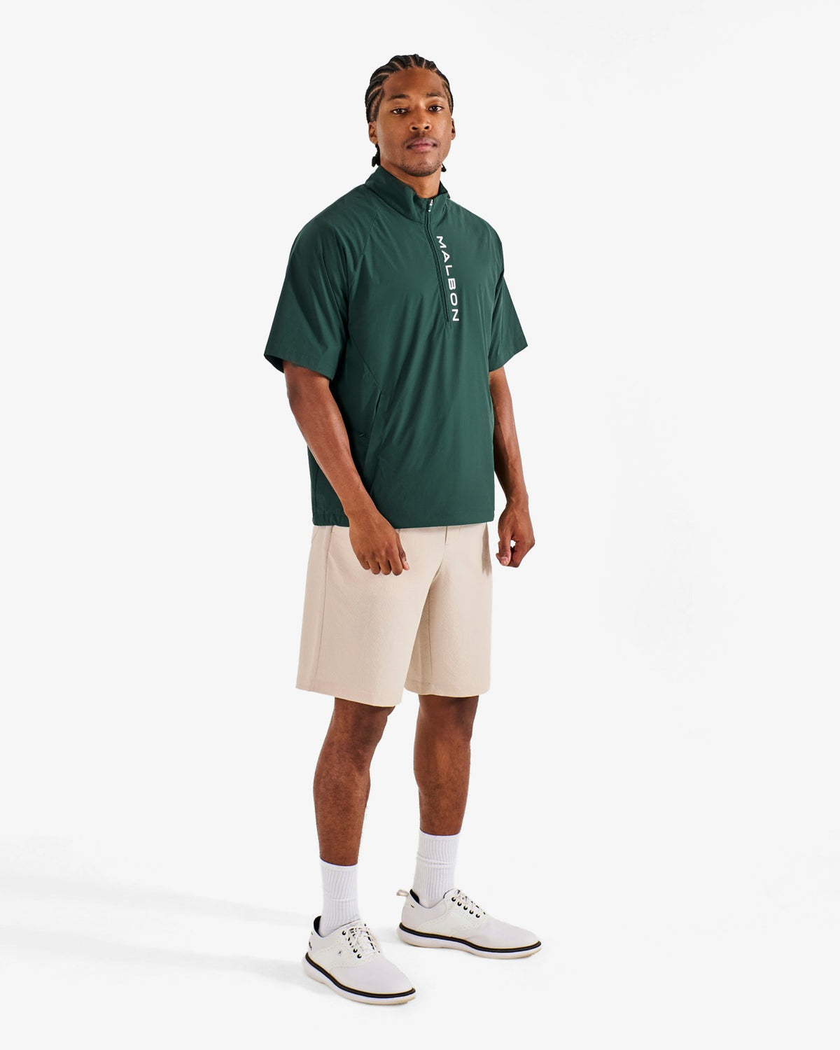 Studio Seoul Hybrid Anorak - Green Malbon Men