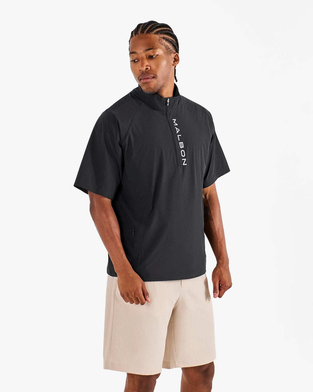 Studio Seoul Hybrid Anorak - Black Malbon Men
