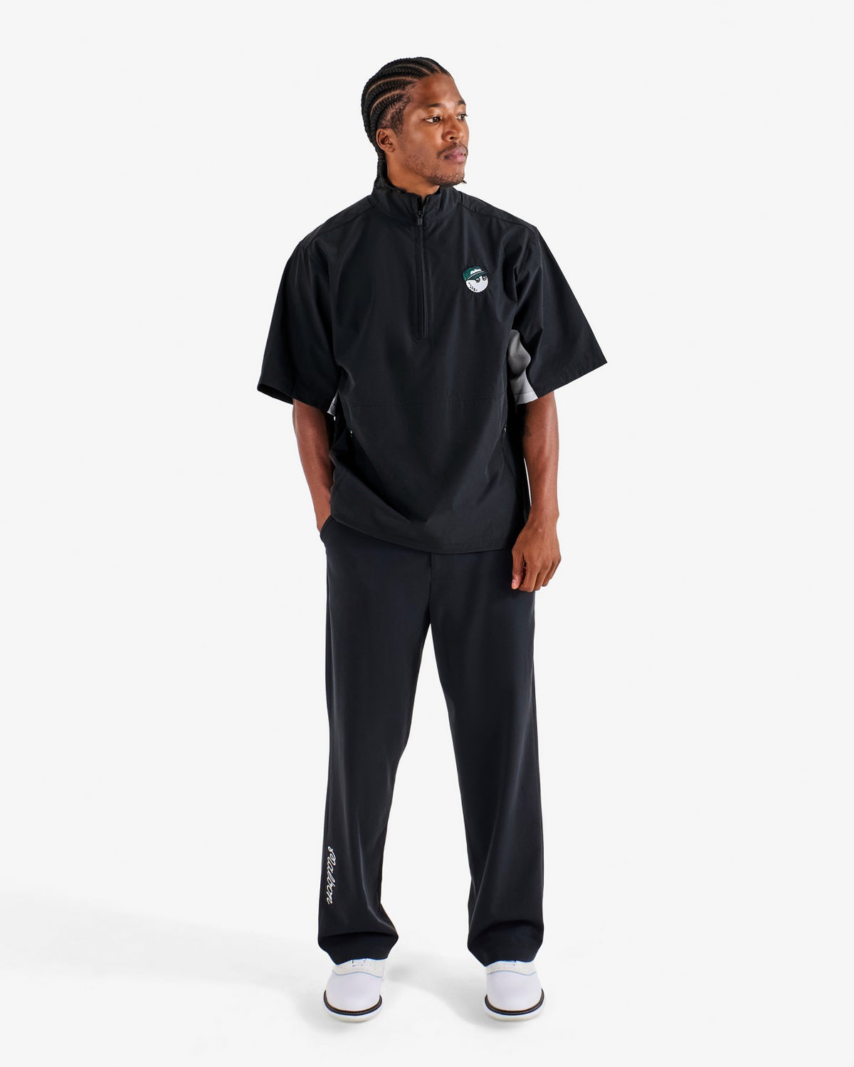 Pine Windshirt - Black Malbon Men