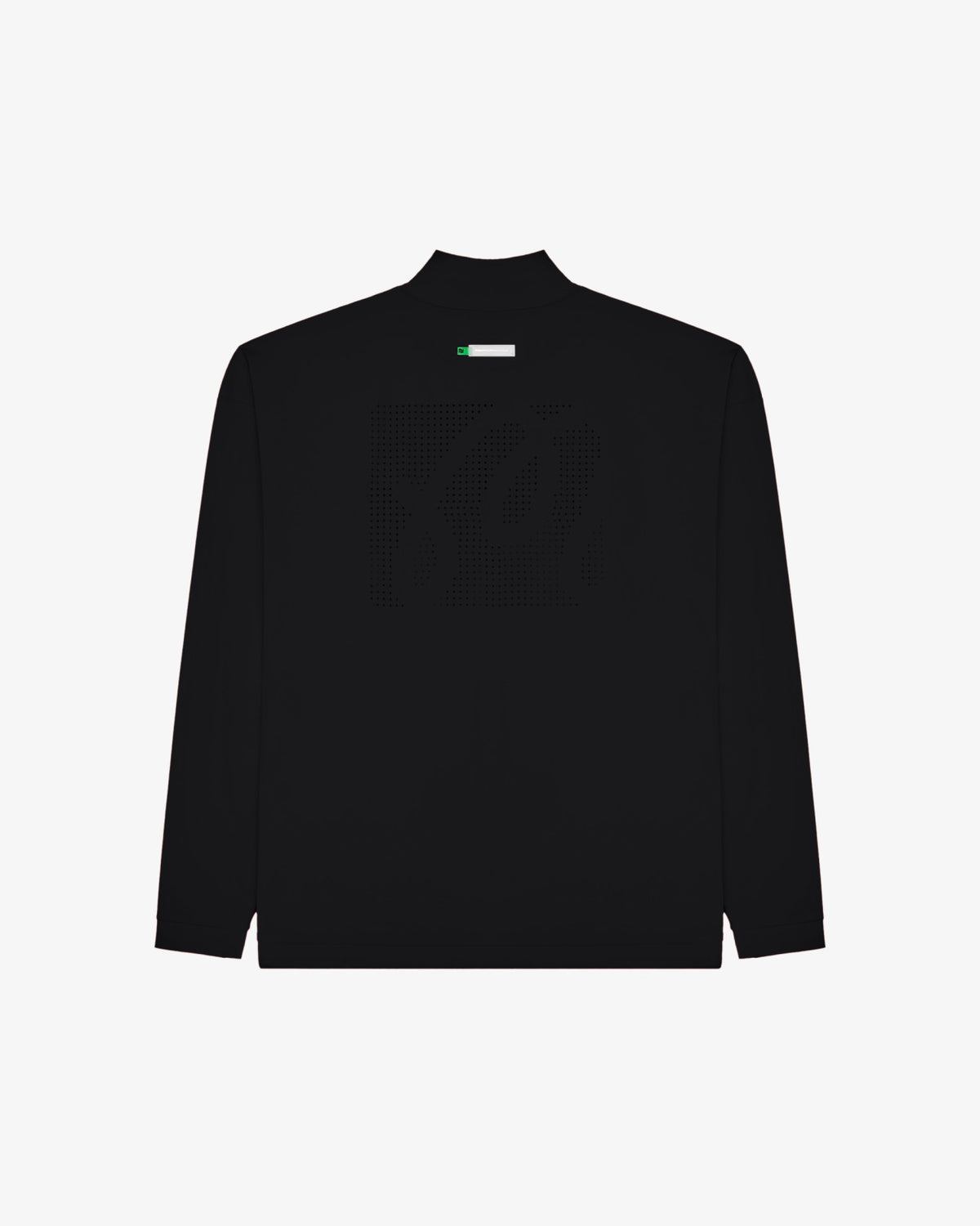 Performance Quarter Zip Shell Pullover - Black Malbon Men