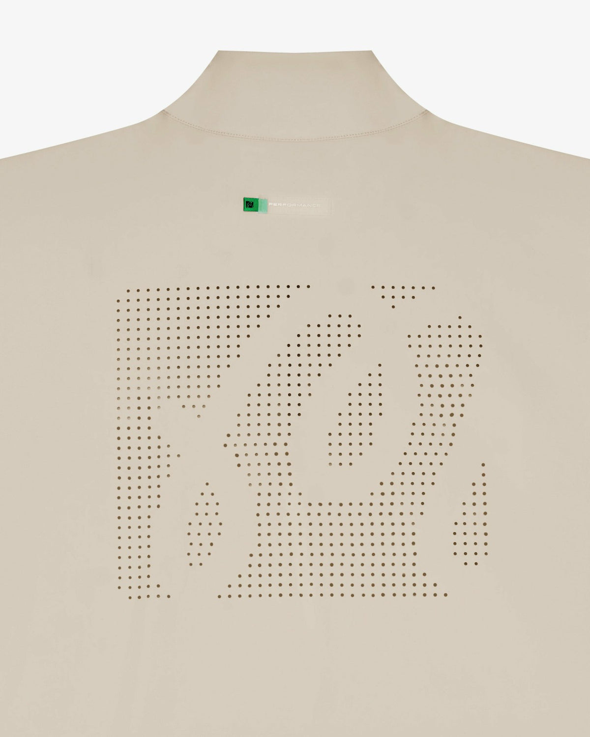 Performance Quarter Zip Shell Pullover - Tan Malbon Men