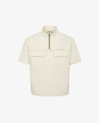 Studio Seoul Stitch-Point Windshirt - Cream Malbon Men