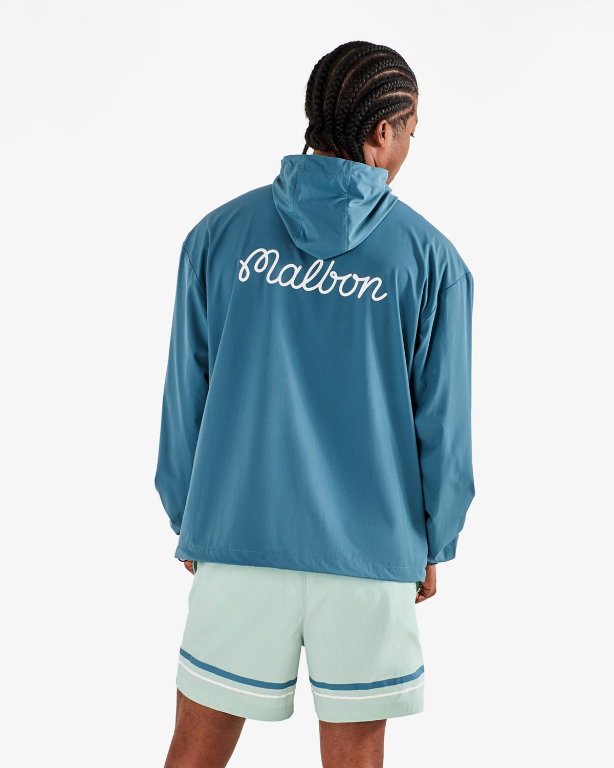 Bridge Anorak - Aegean Blue Malbon Men