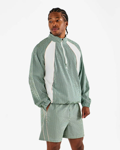 Valero Pullover - Garden Green Multi Malbon Men