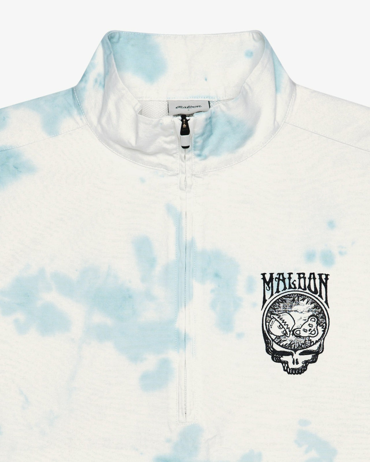 Grateful Dead Pine Reflection Windshirt - Light Blue Malbon Men
