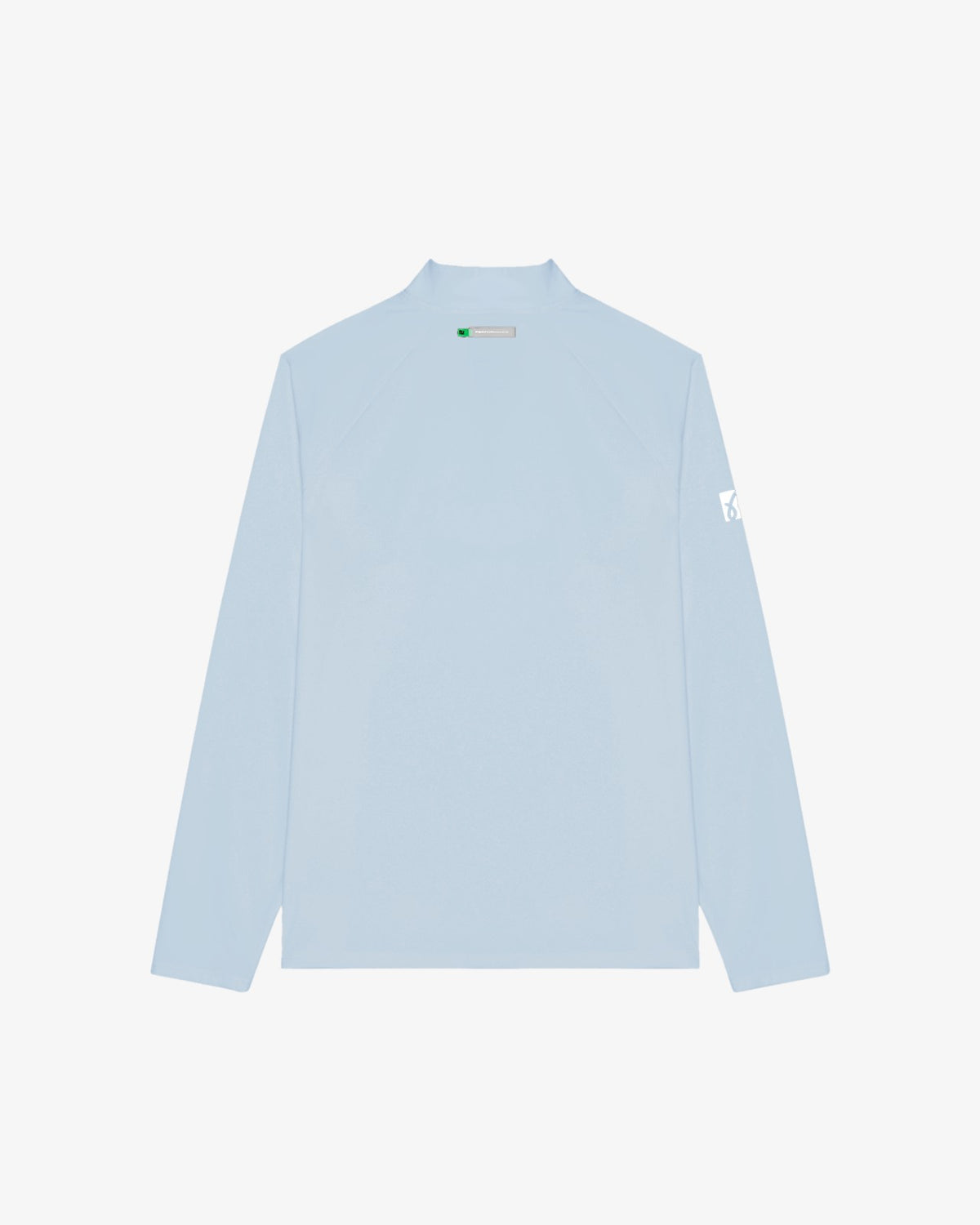 Performance Raglan Quarter Zip - Subdued Blue Malbon Men