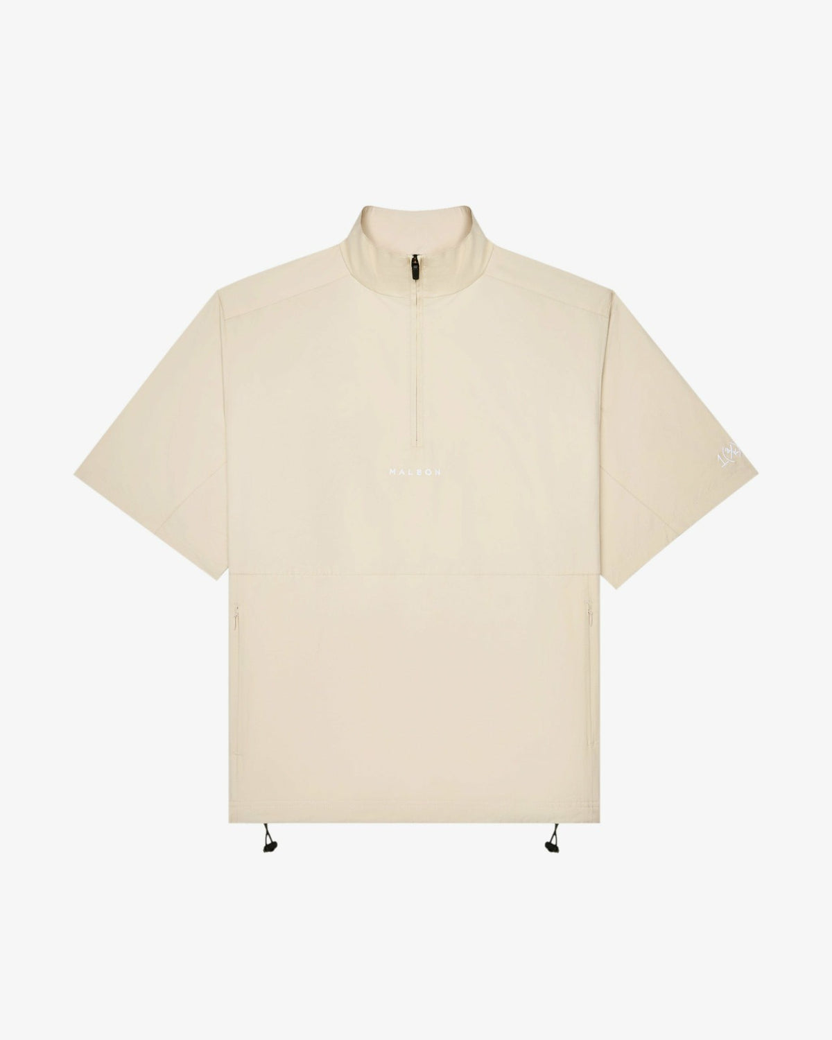 Ak 1% Logo Windshirt - Dove Grey Malbon Men
