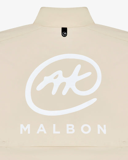 Ak 1% Logo Windshirt - Dove Grey Malbon Men