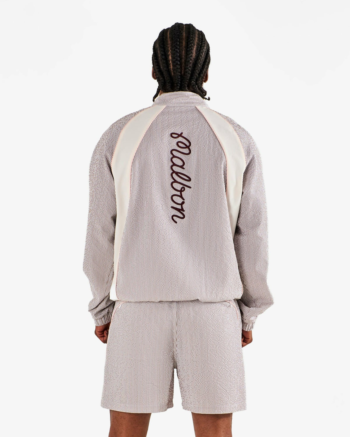 Valero Pullover - Taupe Multi Malbon Men