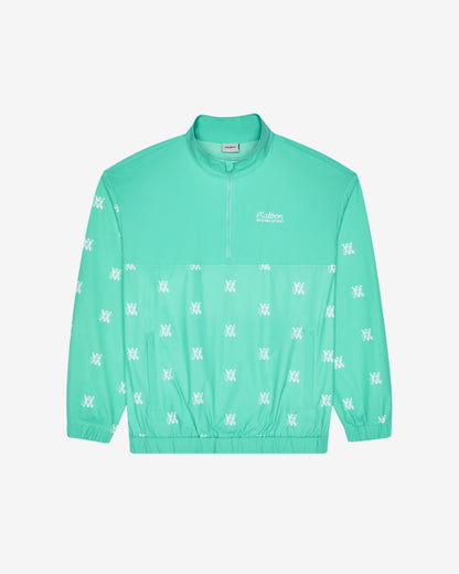 Arsham Monogram Quarter Zip - Arsham Green Malbon Men