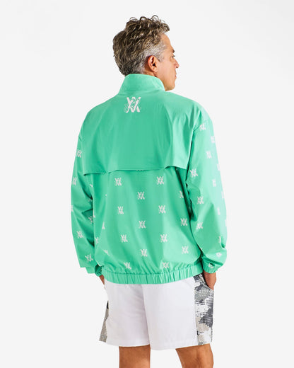 Arsham Monogram Quarter Zip - Arsham Green Malbon Men