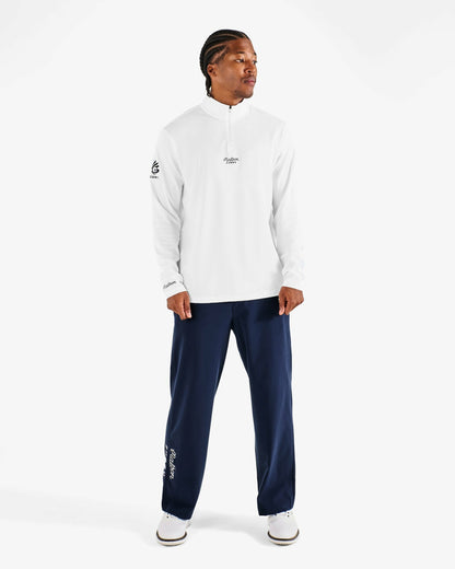 Curry Brand Flyer Mid Layer - White Malbon Men
