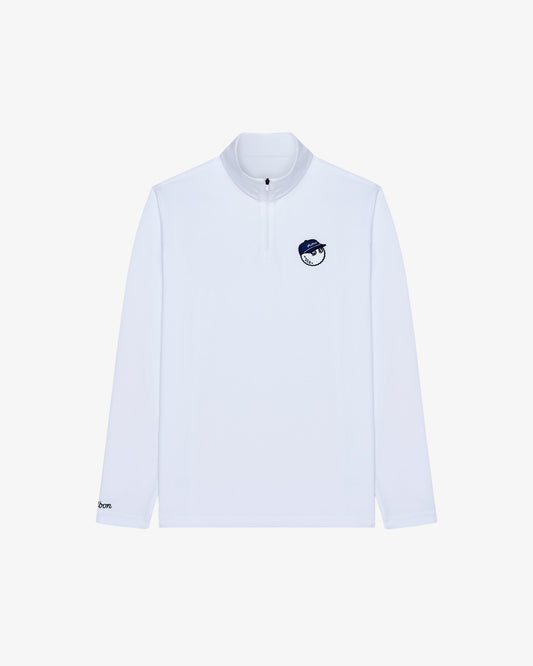 Flyer Mid Layer - White Malbon Men