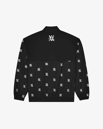 Arsham Monogram Quarter Zip - Black Malbon Men