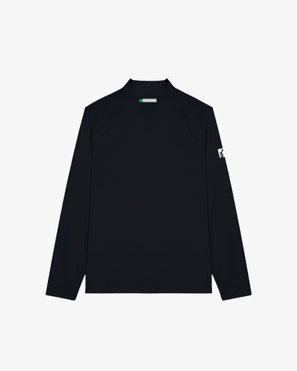 Performance Raglan Quarter Zip - Black Malbon Men