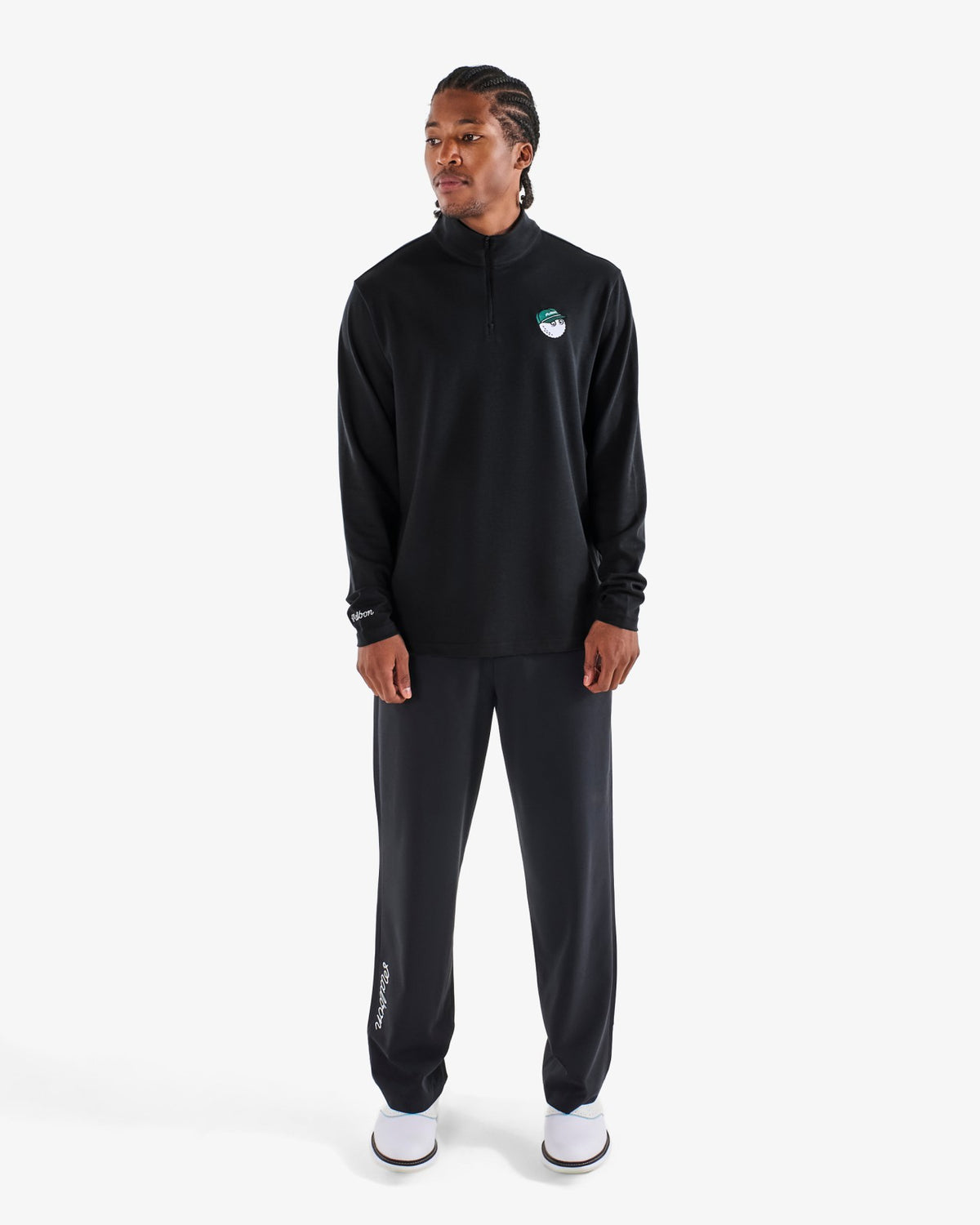 Flyer Mid Layer - Black Malbon Men
