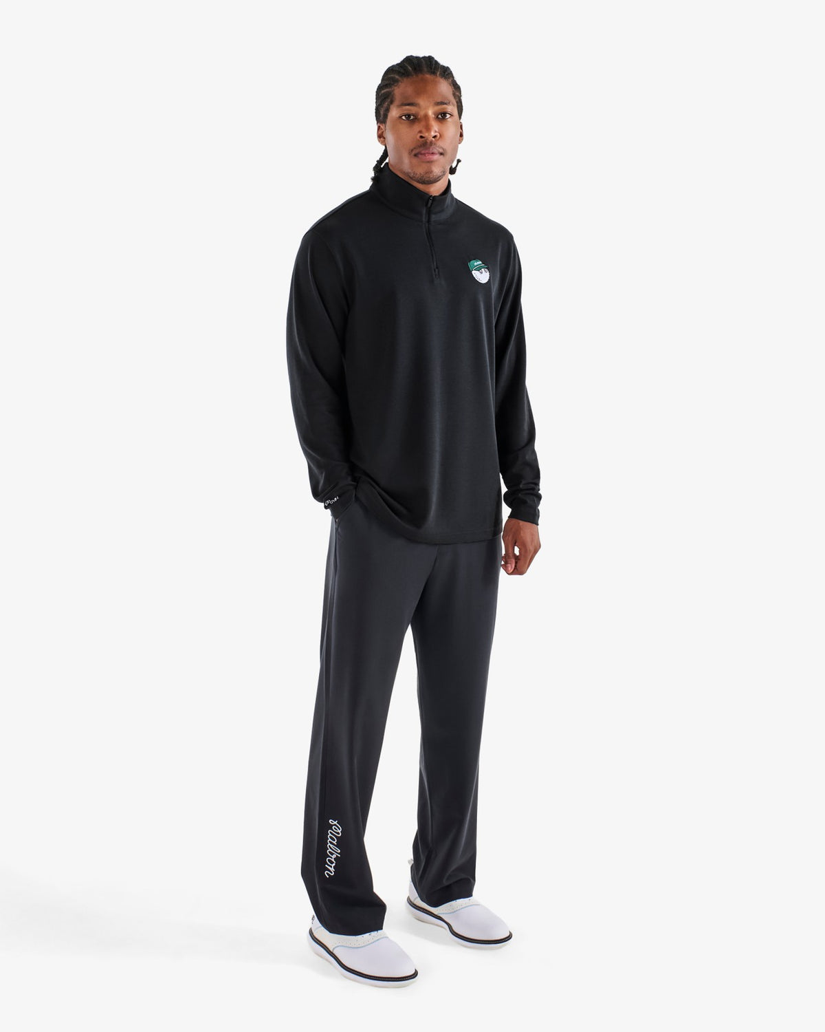 Flyer Mid Layer - Black Malbon Men