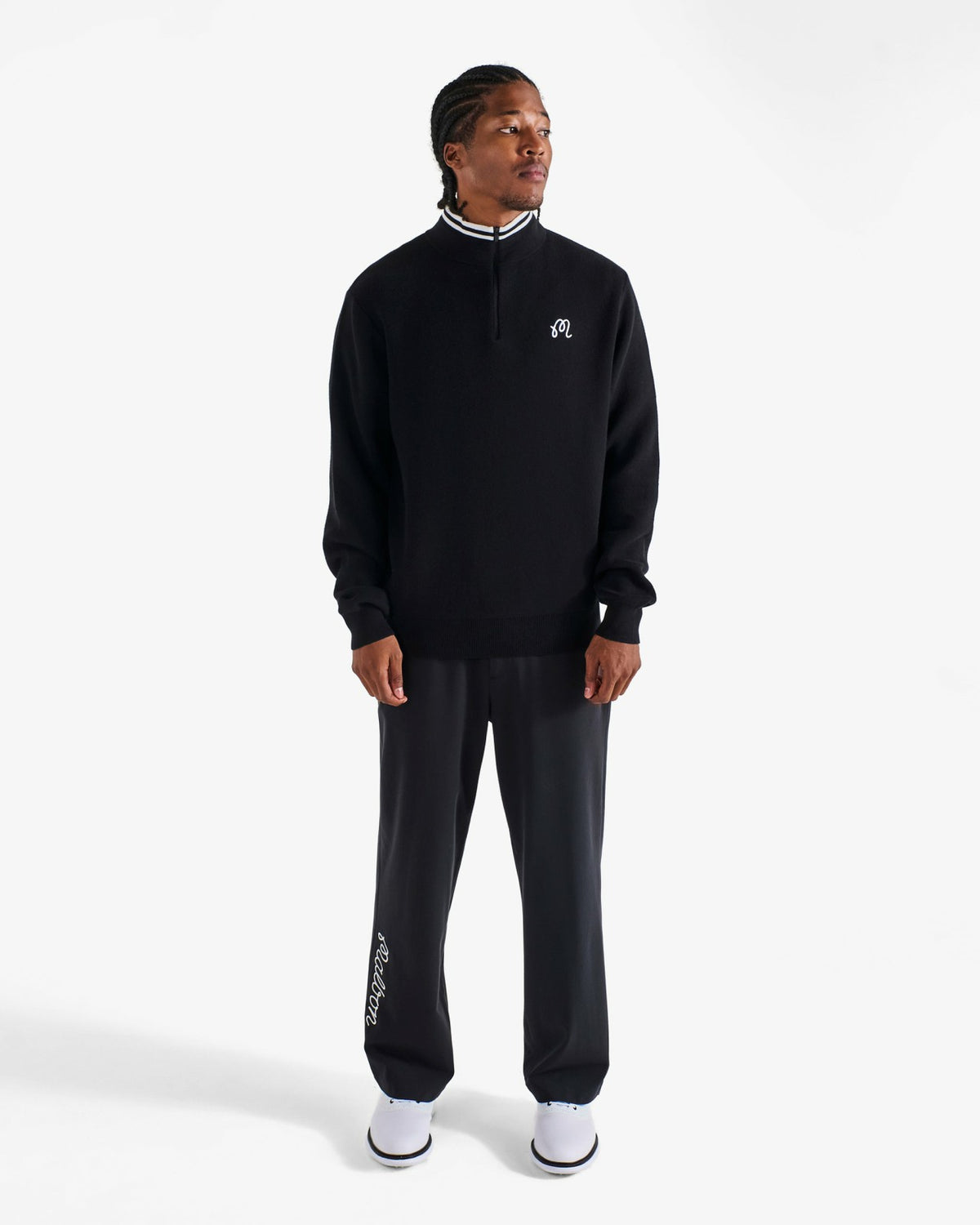 Sorrel Sweater - Black Malbon Men