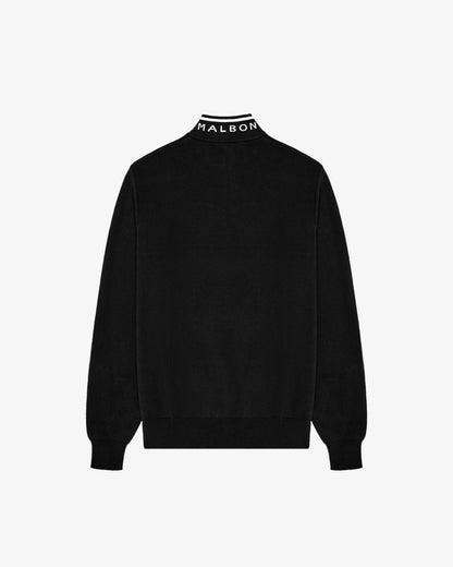 Sorrel Sweater - Black Malbon Men