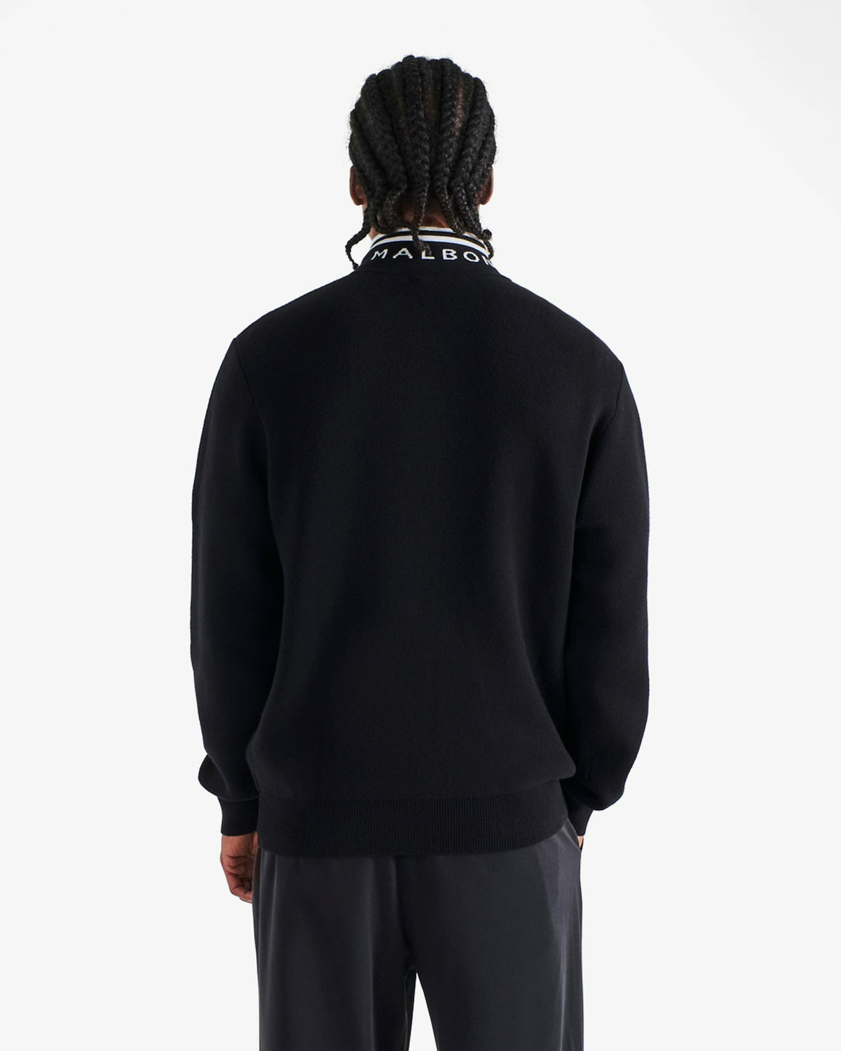 Sorrel Sweater - Black Malbon Men