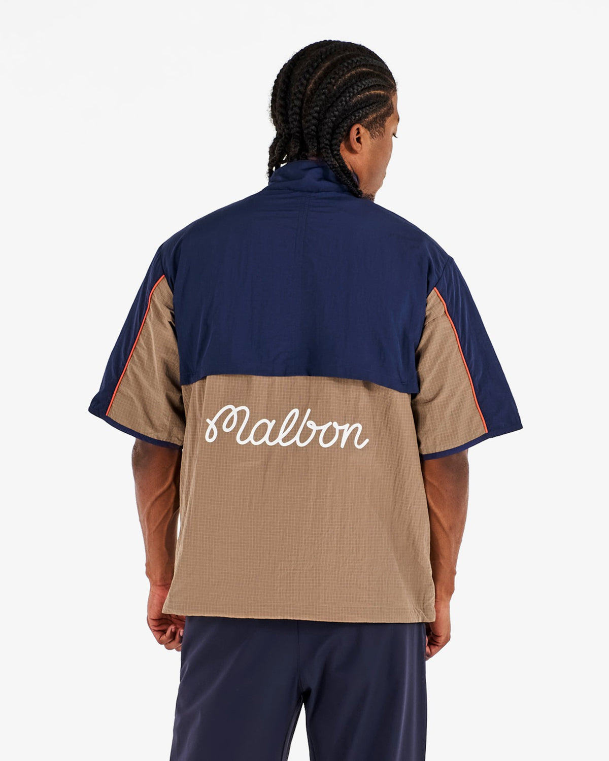 Torrey Pines Windshirt - Baritone Blue / Sea Turtle Malbon Men