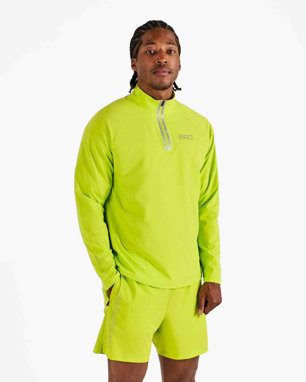 Mrc Midlayer - Green Acid Malbon Men