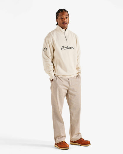 Collegiate Sweatshirt - Ivory Malbon Men