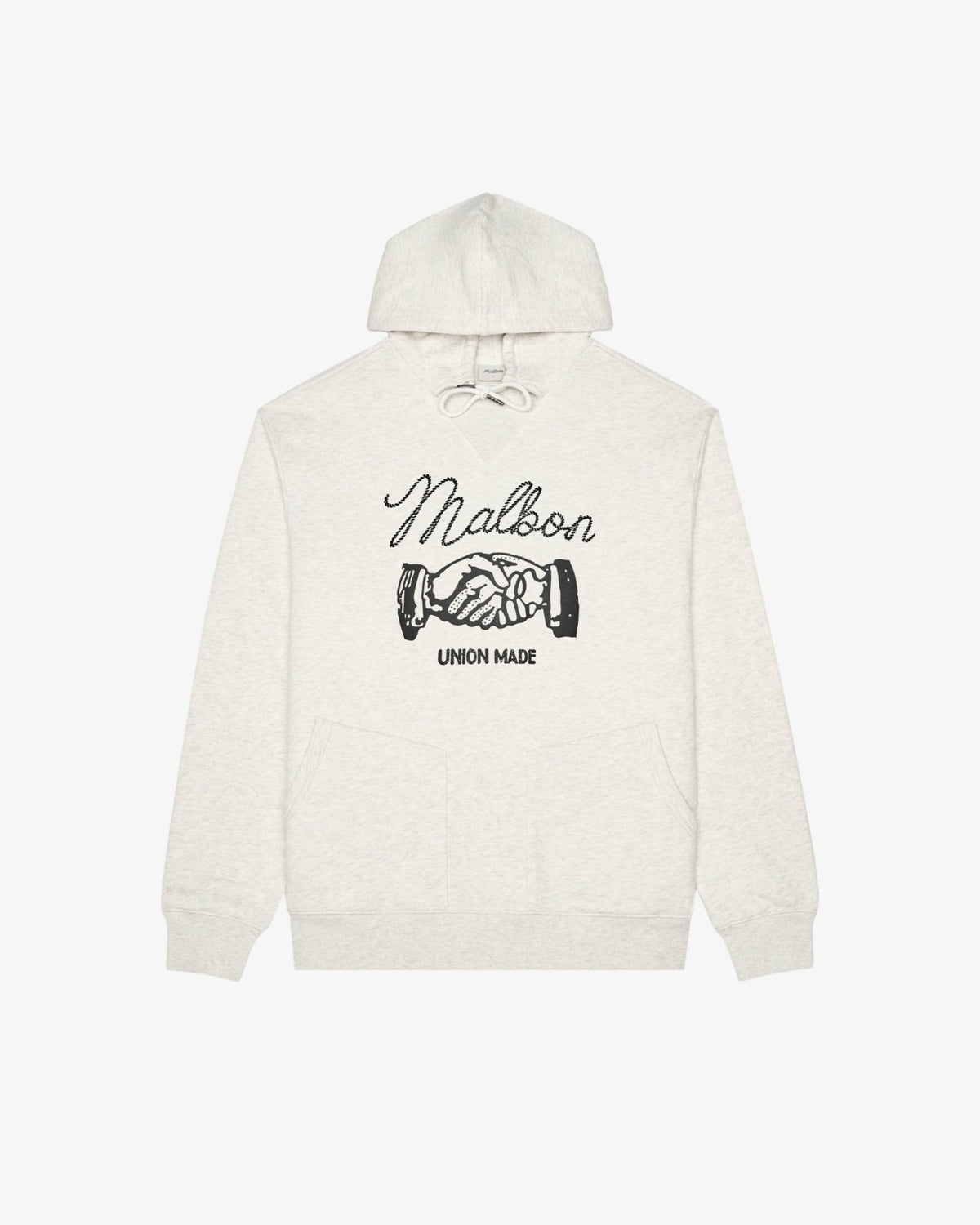 Union Made Hoodie - Heather Oatmeal Malbon Men