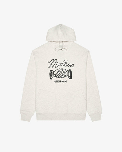 Union Made Hoodie - Heather Oatmeal Malbon Men