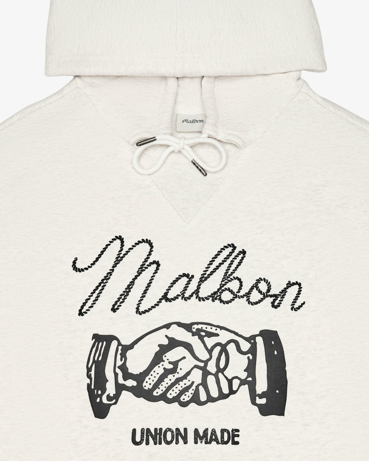 Union Made Hoodie - Heather Oatmeal Malbon Men