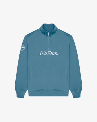 Collegiate Sweatshirt - Aegean Blue Malbon Men