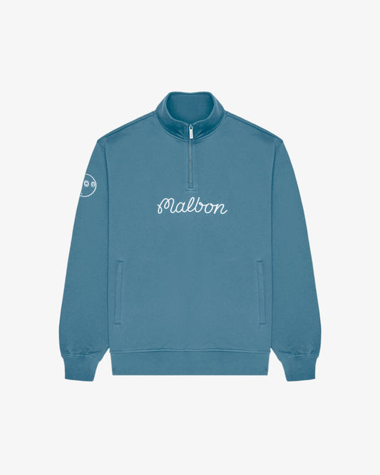 Collegiate Sweatshirt - Aegean Blue Malbon Men
