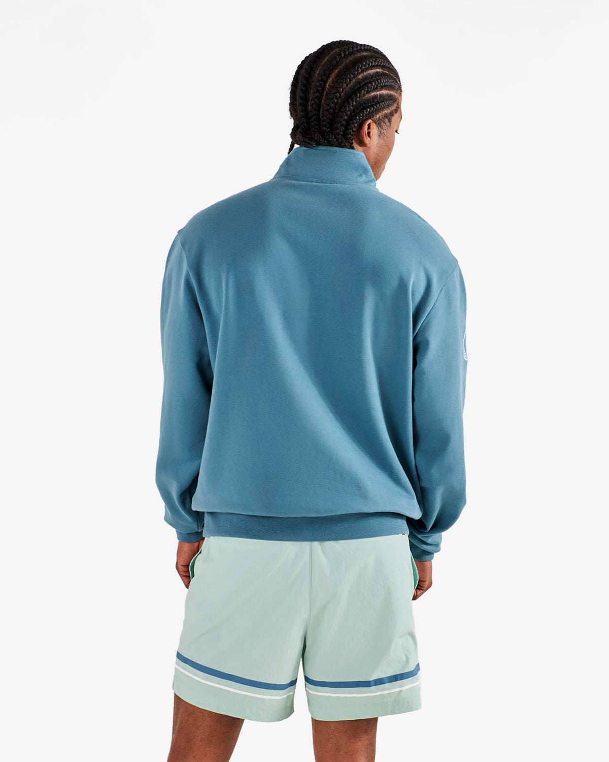 Collegiate Sweatshirt - Aegean Blue Malbon Men